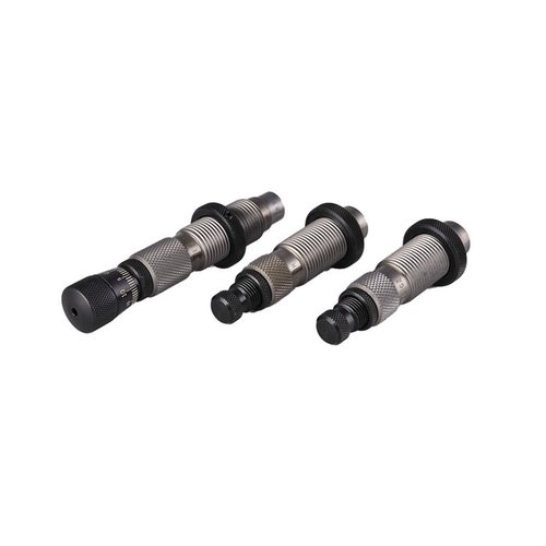 TYPE-S Elite Bushing Die Set tarjoaa täydellisen hallinnan kaulan jännityksessä, parantaen tarkkuutta ja johdonmukaisuutta ladatuissa patruunoissa.