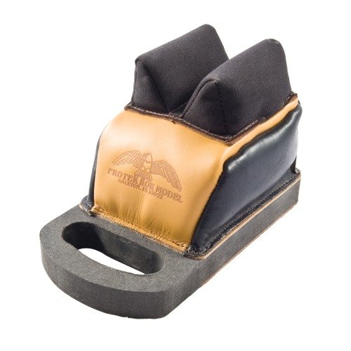 Deluxe Protektor Rear Bag, jossa on kantokahva ja paksu pohja, tarjoaa vakautta ja korkeutta, täydellinen F-luokan kilpailuihin ja kenttäammuntaan.