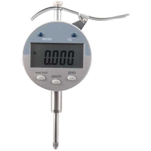 DIGITAL INDICATOR W/ LEVER AND FLAT POINT tarjoaa tarkkuuden 0.001
