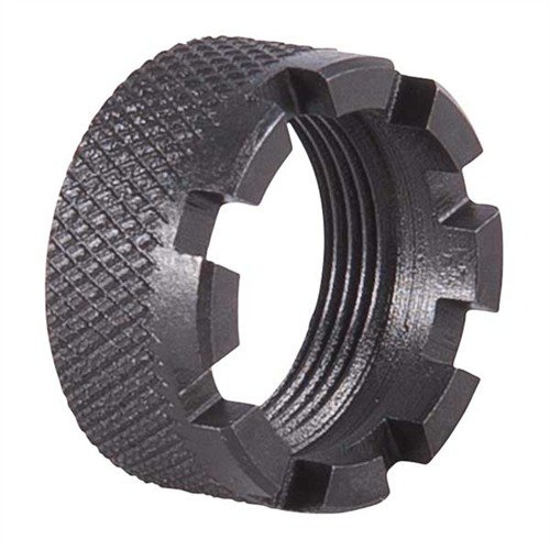 M14 CASTLE NUT on suunniteltu täydellisesti M1A ja .308 aseisiin, varmistaen luotettavan ja kestävän kiinnityksen, joka parantaa ampumavarmuutta.