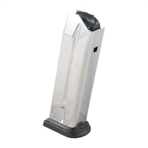 .40 S&W XD-magasinet on valmistettu kestävästä ruostumattomasta teräksestä, takaa luotettavan syötön ja helpon puhdistuksen, kapasiteetti 12 patruunaa.