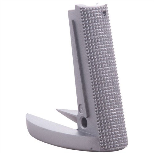 Yhdistää magwellin ja mainspring housingin, mikä tekee magwell-aukosta 100 % suuremman ja parantaa otteen pituutta ja hallintaa.