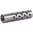 SHREWD #2 MUZZLE BRAKE 22 CALIBER 9/16-24 CHROME MOLY SILVER