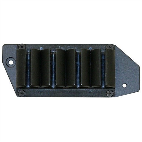 Kevyt, muovinen SIDE SADDLE SHELL HOLDER lisää ampumavaroja nopeasti. Kiinnitys ilman pysyviä muutoksia, sisältää kaikki tarvittavat asennustarvikkeet.