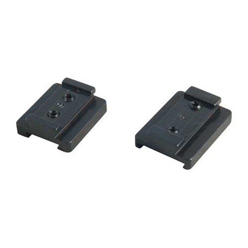 Talley SCOPE RING BASES tarjoavat kaksinkertaiset iskureunat, jotka pitävät kiikarisi tukevasti paikoillaan raskaassakin rekyylissä. Saatavilla teräksisinä tai ruostumattomina.