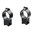 Hanki TALLEYn RIMFIRE Scope Rings 1" High (0.60") 11mm CZ Rings, Black. Vahva ja tarkka kiinnitys teräksestä. Sopii 1" tähtäimiin. 📦 Osta nyt!