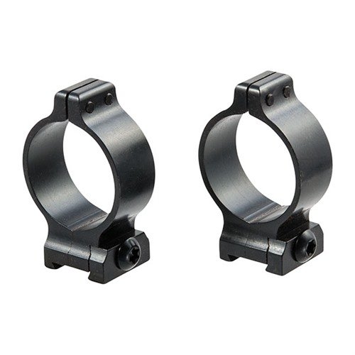 TALLEY QUICK DETACH SCOPE RINGS 30MM tarjoavat nopean asennuksen ja poistamisen QD-leversien avulla, sekä vaihtoehtoisen kiinteän kiinnityksen.
