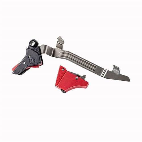 Timney Alpha Trigger parantaa Glock Gen 3/4:n laukaisua 3 lbs:iin, säilyttäen samalla luotettavuuden ja turvallisuuden ilman ammattilaisen apua.