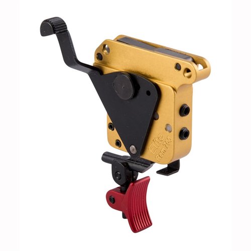 Timney Calvin Elite Trigger on täysin säädettävä liipaisin Remington 700:lle, jossa on säädettävä liipaisimen pituus, kulma ja korkeus sekä sisäänrakennettu turvallisuus.