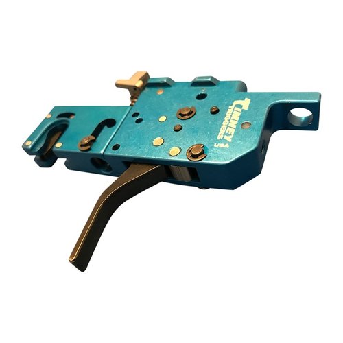 Timney RPR Rimfire - kaksivaiheinen liipaisin, joka parantaa tarkkuutta. Helppo asentaa, säädettävä 8 oz - 2 lb, saatavilla kaarevana tai suoraan.