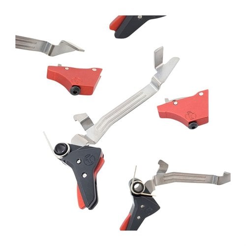 Timney Alpha Trigger parantaa Gen 5 Glockin laukkua, tarjoaa 3 lbs vetopainon, ja säilyttää alkuperäisen luotettavuuden ja turvallisuuden.