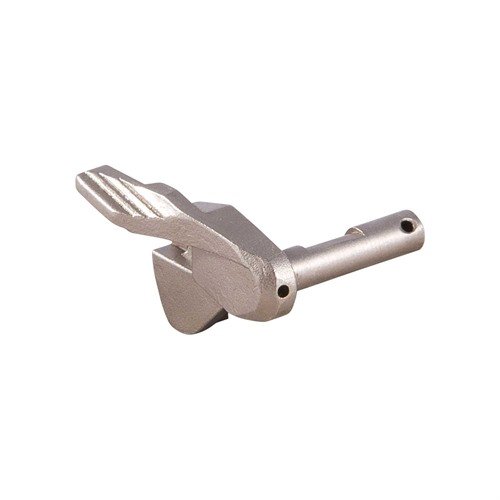 Beretta USA:n SAFETY, RIGHT 84/85F NICKEL on täydellinen lisä Model 84, .380 Auto -aseeseen, tarjoten luotettavan ja kestävän turvallisuusratkaisun.