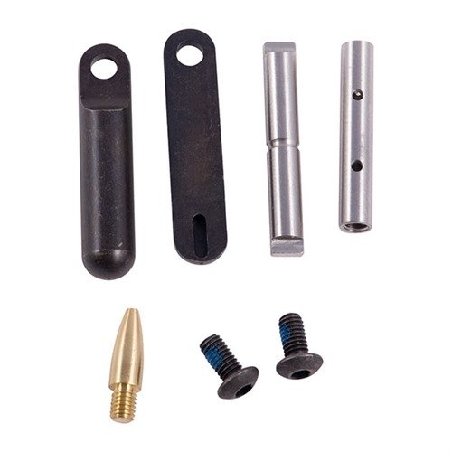 KNS Precisionin AR-15/M16 NON-ROTATING PIN SET parantaa tarkkuutta ja laukaisukontrollia, estää pyörimistä ja kulumista, saatavilla standardi- ja ylikokoisina.