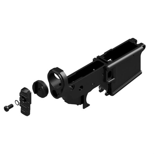 KNS Precisionin AR-15/MCX Picatinny Stock Adapter mahdollistaa taitettavien tukien käytön, lyhentäen aseesi pituutta ilman bufferin tarvetta.
