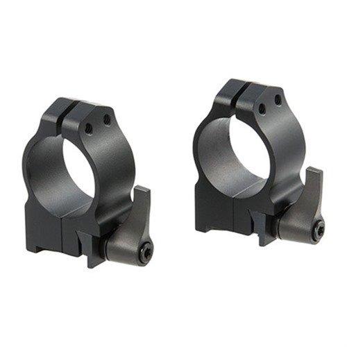 Maxima Grooved Receiver - QD Ruger Rings tarjoavat kestävän ja tarkan kiinnityksen, jonka avulla voit nopeasti irrottaa ja kiinnittää optiikan ilman nollauksen menetystä.