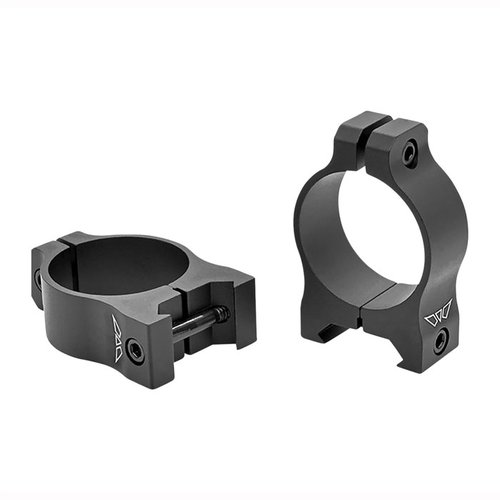 Vapor™-sarjan 30mm matta mustat renkaat tarjoavat kestävän ja kevyen 6061-alumiiniset kiinnitysominaisuudet, helppo asentaa ja elinikäinen takuu.