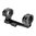 WARNE MFG. COMPANY 34MM ULTRA HIGH (1.54") 20 MOA MOUNT, BLACK