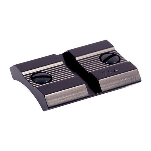 Keveät alumiiniset TOP MOUNT BASES -kannattimet sopivat monenlaisiin moderneihin ja vanhoihin kivääreihin, haulikoihin ja pitkän matkan pistooliin.