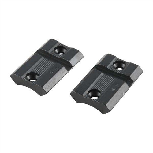 Kevyet alumiiniset TOP MOUNT BASES -kannattimet sopivat monenlaisiin kivääreihin, haulikoihin ja pitkän matkan pistooliin. Tilaa etu- ja takakannatin.