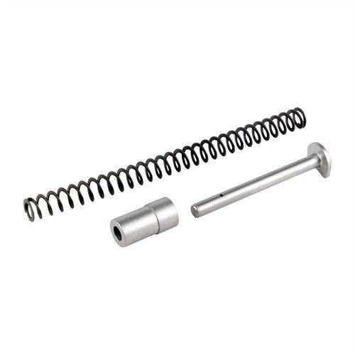 Wilson Combat 1911 Flat Wire Recoil Spring Kit parantaa toimivuutta, pidentää jousen käyttöikää ja sisältää kestäviä teräsosia, yhteensopiva useiden 4