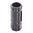 WILSON COMBAT MUZZLE BRAKE Q-COMP 1/2-28 STEEL BLACK