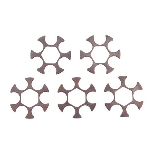 .45 CALIBER MOON CLIPS nopeuttavat S&W 25-2, 625 sekä Colt/S&W 1917 revolverien lataamista. Kestävä ja kevyt klipsi pitää kuusi patruunaa yhdessä.