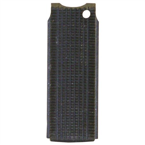 Wilson Combatin 1911 Mainspring Housing, sininen, tasainen (OM) tarjoaa syvälle uurretun, liukumattoman otteen, joka pitää aseen tukevasti kädessäsi.