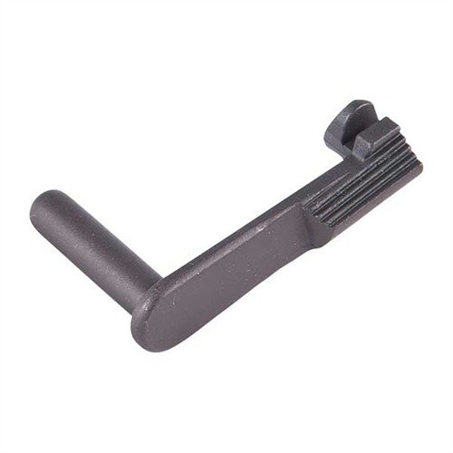 .38S/9MM SLIDE STOP, BLUE on valmistettu kestävästä, lämpökäsitellystä teräksestä, joka tarjoaa luotettavan viimeisen laukauksen liukulukituksen ja tiukemman lukituksen.