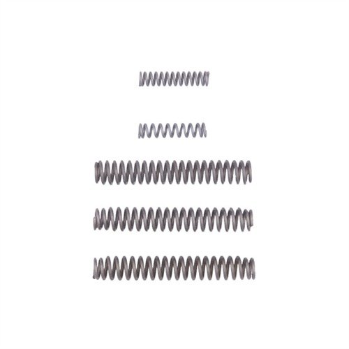 Korkealaatuiset jouset parantavat Ruger GP100 -pistoolin suorituskykyä ja luotettavuutta. Sisältää RP 9, 10 ja 12 lb. iskujouset sekä RP 8 ja 10 lb. laukaisujouset.