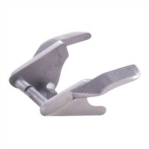 1911 HIGH-RIDE AMBIDEXTROUS THUMB SAFETY tarjoaa lisää mukavuutta ja hallintaa korkealla peukalon pidolla, sopii sekä oikea- että vasenkätisille ampujille.