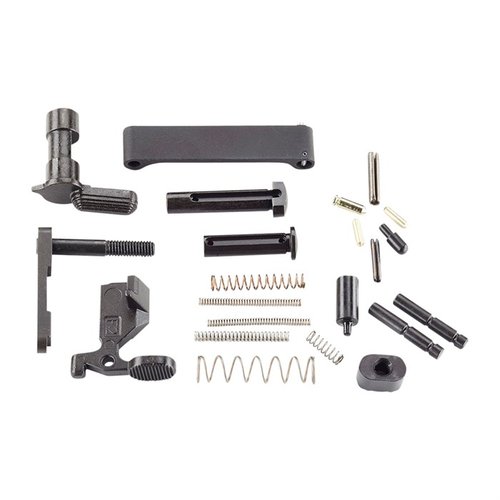 AR-15 RECEIVER SMALL PARTS KIT sisältää kaikki tärkeimmät osat mukautetun AR-15 kiväärin kokoamiseen, laadukkaat osat täyttävät sotilasstandardit.