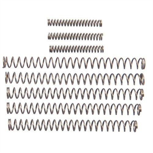 SMITH & WESSON M&P -recoil springs tarjoavat eri painoja, jotka parantavat tarkkuutta ja luotettavuutta, sekä nopeuttavat palautumista kilpailuissa.