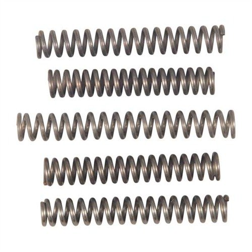 S&W REDUCED POWER REBOUND SPRING - 1667 Rebound Spring Kit tarjoaa viisi erilaista jousipainoa, jotka mahdollistavat tarkat säätöjä S&W revolvereiden liipaisimille.