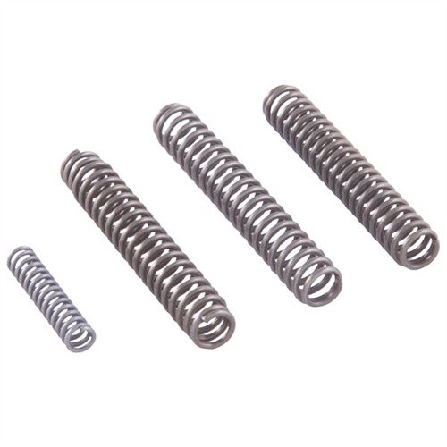 WOLFF RUGER® SP-101® KIT tarjoaa sujuvampaa ja kevyempää liipaisua, sisältäen 9 lb, 10 lb ja 12 lb vasara- sekä 8 lb liipaisunpaluujousen.